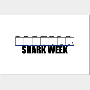 Shark Week Posters and Art